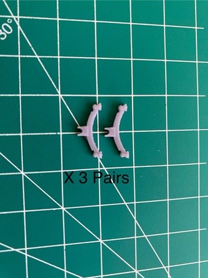 1/64 Scale Gasser Leaf springs For Hotwheels Diecast Custom X3 Pairs For 3 Cars