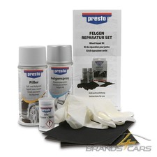 PRESTO FELGEN REPERATUR SET FELGENLACK LACK FELGE ALUFELGE 797