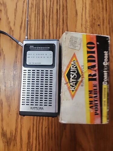 Katsira Sony S-300 207-0118 Pocket AM FM Radio RECEIVER Silber Camping funktioniert - Bild 7 von 10