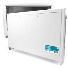 Armadio di distribuzione incasso 12-14 circuiti riscaldamento a pavimento scatola di distribuzione bianco