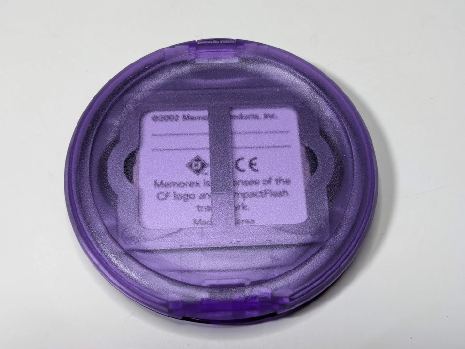 Memorex 64MB Compact Flash (CF) Type 1 Memory Card w/ Case - Image 3 of 4