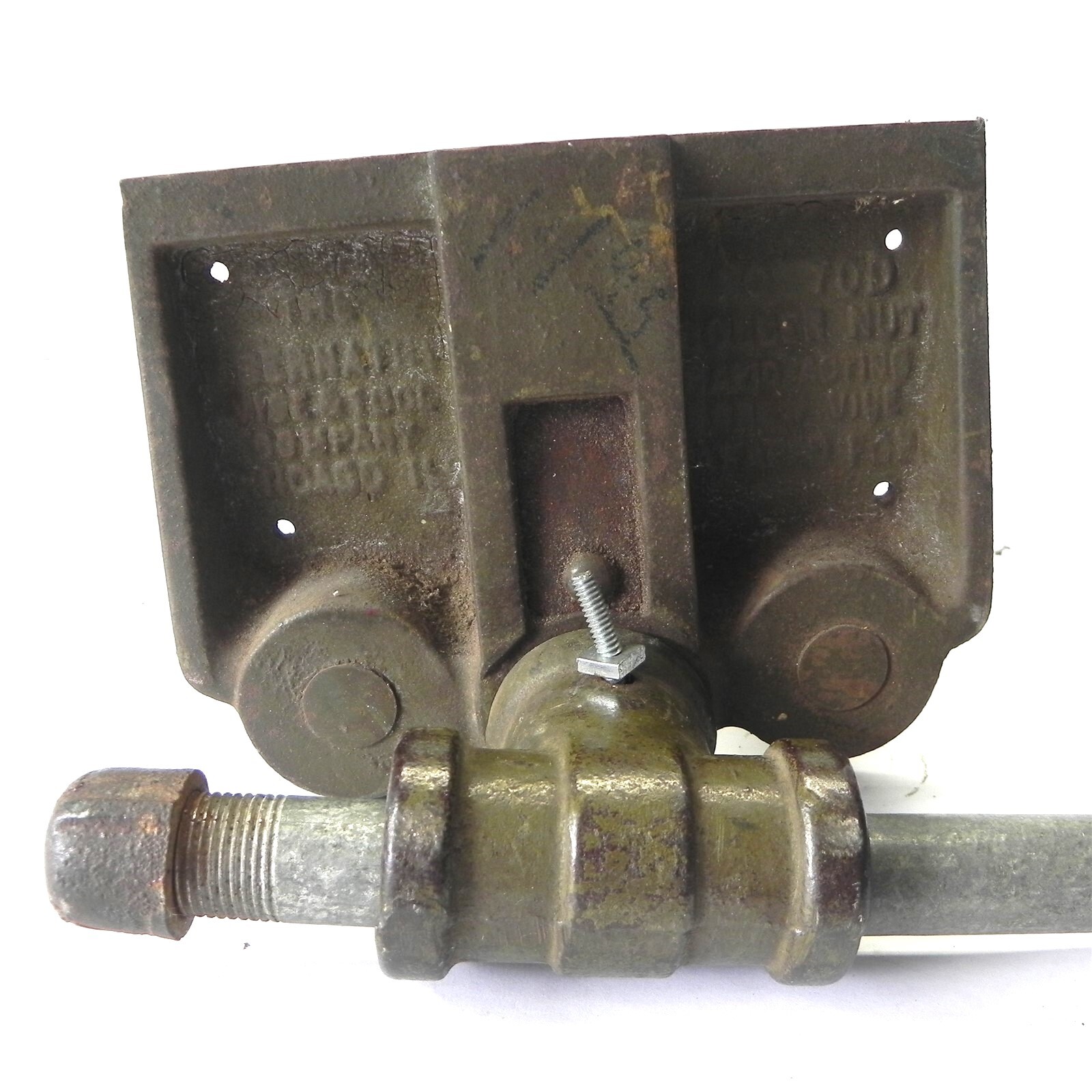 ABERNATHY 70D WOOD WORKING VISE ANTIQUE VINTAGE 6 3/4" TABLE MOUNTED