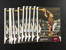 Lot (10) JUSTIN JAMES Cavs 2021-22 Panini NBA G League Debut Edition card #27