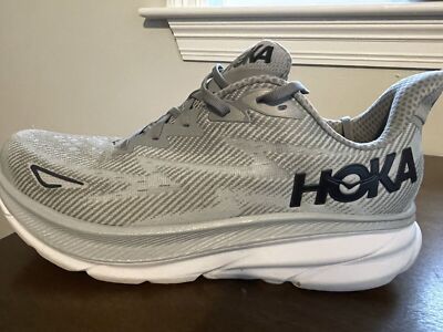 Size 13 - Hoka One One HOKA Clifton 9 Harbor Mist Black for  display picture 1