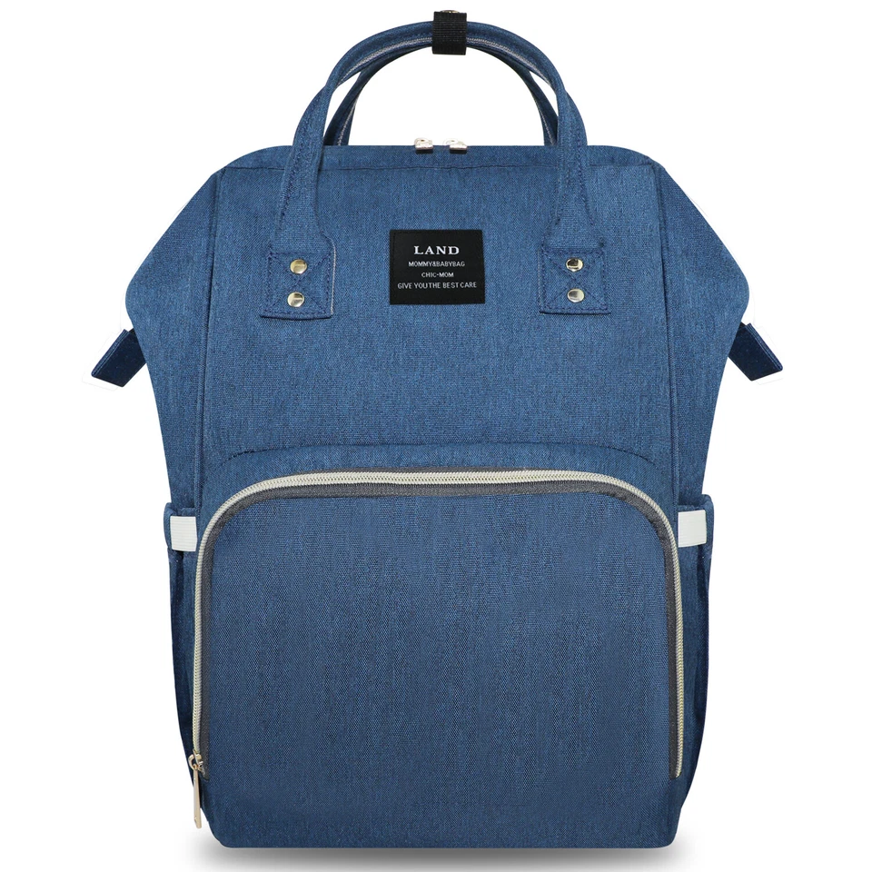 LAND Mummy Diaper Bag Backpack Maternity Baby Nappy Bag Large Capacity - Image 2 of 4