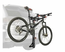 2 Bicycle Carrier Rack Car Truck Minivan Trailer Hitch Mount Black Powder Coated