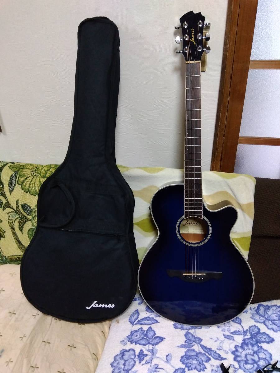 ジェームズ、エレアコ！je450 James J-450A/LH｜小ぶりで扱いやすいエレアコに左利きの方用