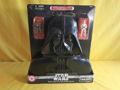 STAR WARS DARTH VADER CARRY CASE BOBA FETT & STROMTROOPER NEW BOXED - O7