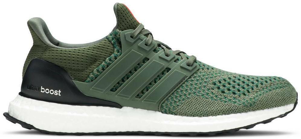 Adidas Men\'s Ultra Boost 1.0 Sneakers in Base Olive Green Size 8.5 LIKE NEW adidas Ultra Boost 1.0 Base Green Olive Men main image 2