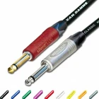 SILENT Neutrik Guitar Jack to Jack Lead. Van Damme Cable. 1m 3m 6m 5m Electric