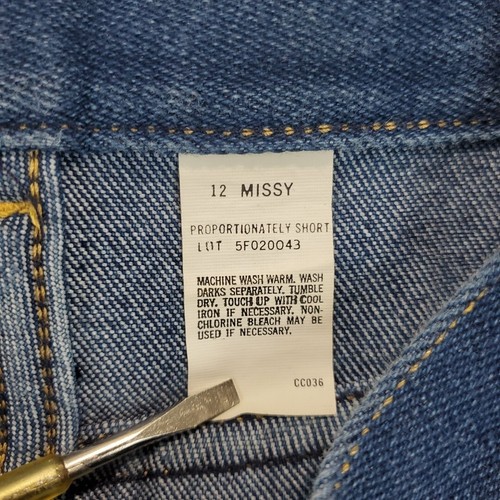 Finesse Super High Waist Mom Jeans Vintage Women's Size 12 Retro 1980's Bootcut - Picture 17 of 18