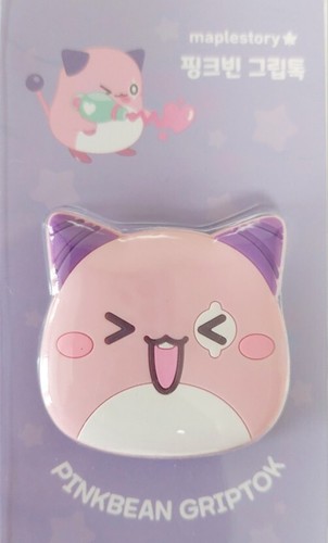 Maple Story Pink Bean Yetti Smarttok Phone Grip Holder Stand Phone Accessories - Picture 3 of 3