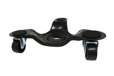 SINGLE 12" Tri-Dolly Swivel Caster 300 lb. Max Load Heavy-Duty Furniture Mover