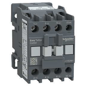Contacteur CA Tripolaire B9-30-10 – 3NO, Bobine 36V 50Hz, 28A – Pour Rail DIN 35 Mm – Applications Industrielles
