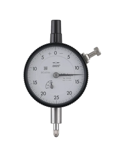 Mitutoyo 2922A - Dial Indicator Standard 0005-.125", 3/8 Stem, 4-48 UNC, Lug