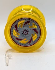 Mercedes Benz Yellow Promotional Light Up Yo-Yo Rim Wheel Promo