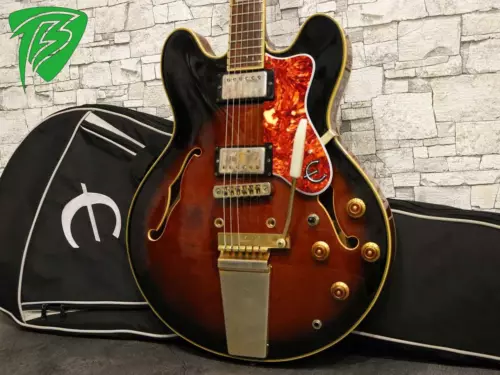 Epiphone Sheraton II Tobacco Sunburst 1996 Used Electric Guitar