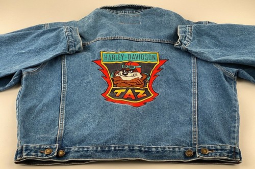 Vintage Harley Davidson Taz Denim 