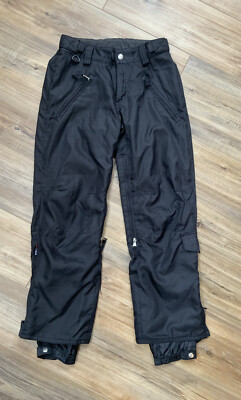 WOMEN’S TURBINE BLACK SNOWBOARD Ski PANTS SIZE XS