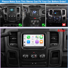FOR 2013-2018 DODGE RAM 1500 2500 3500 ANDROID 15 CARPLAY CAR RADIO STEREO GPS