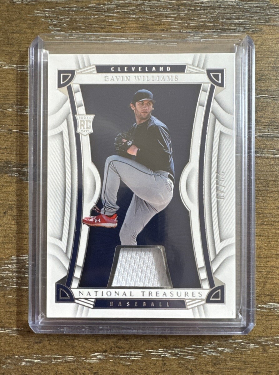 2023 National Treasures Gavin Williams Guardians Relic /49 | eBay