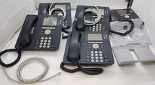 Lote de 5 Avaya 9630G IP Digital Gigabit IP Teléfono/Teléfono VOIP con Auricular