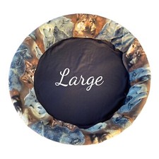 SHIPS FREE USA Large Fleece Whelping Kiddie Pool Liner for Dogs 50 Pounds