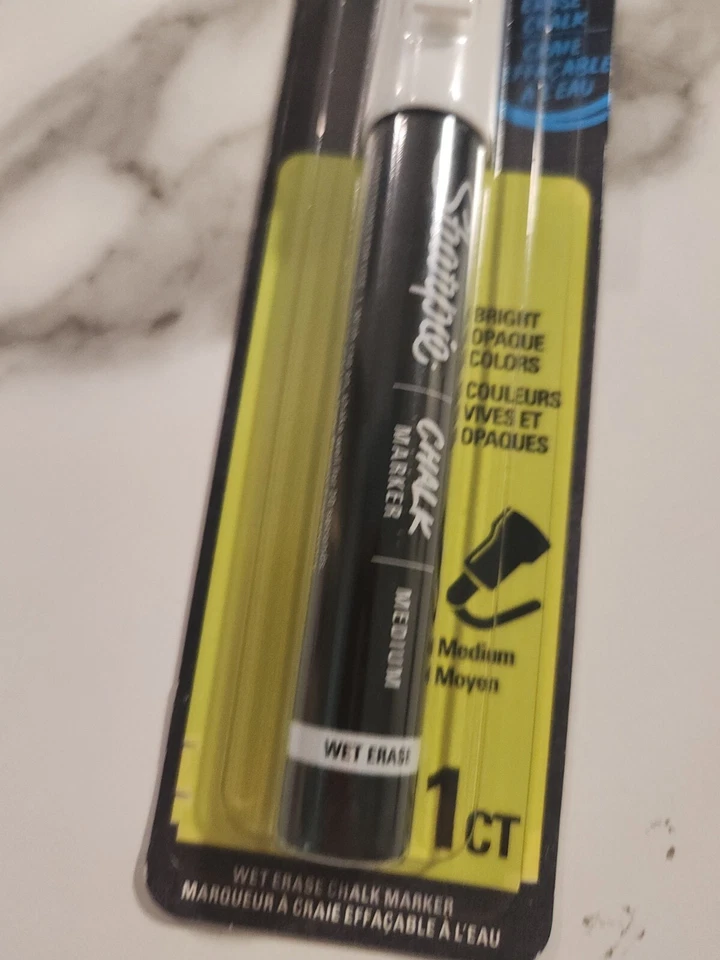 Marcador de tiza punta media blanco Sharpie 2103021 Foto 3 de 4