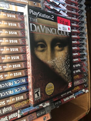 Da Vinci Code  (Sony PlayStation 2, 2006) Brand New Sealed Ps2