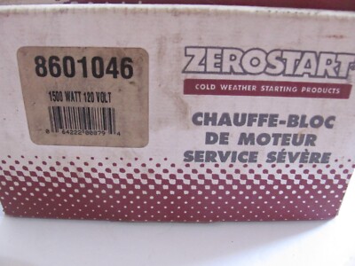 Zerostart 860-1046 Block Heater Cummins 855 Big Cam III IV NH 220 2251500w  120v for sale online | eBay