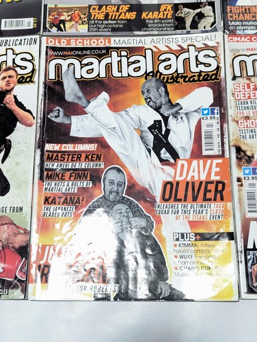 Martial Arts Illustrated Magazine Bundle - Set of 9 - Assorted Years - Foto 10 di 13