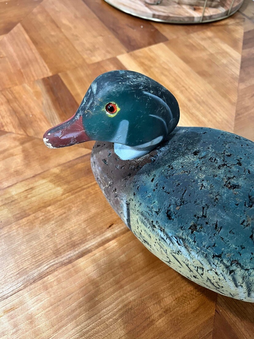 LLbean Decoy (wood Duck) Original Paint Rare eBay