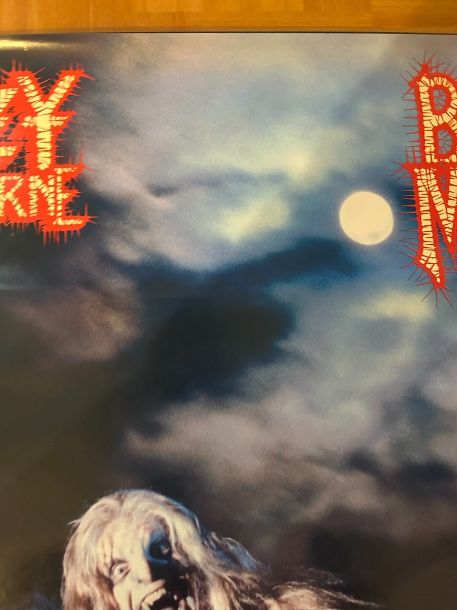 Ozzy Osbourne / Bark at the Moon 1983 Japan Original Promo Poster