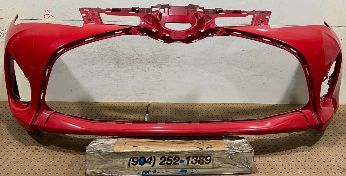 2015-2017 Toyota Yaris L LE SE Front Bumper OEM 52119-0D660 | Red