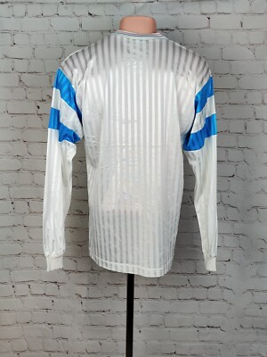 【USED】マルセイユ　1989-1991 長袖　ユニフォーム Football shirt soccer FC Olympique Marseille Home 1989/1990/1991