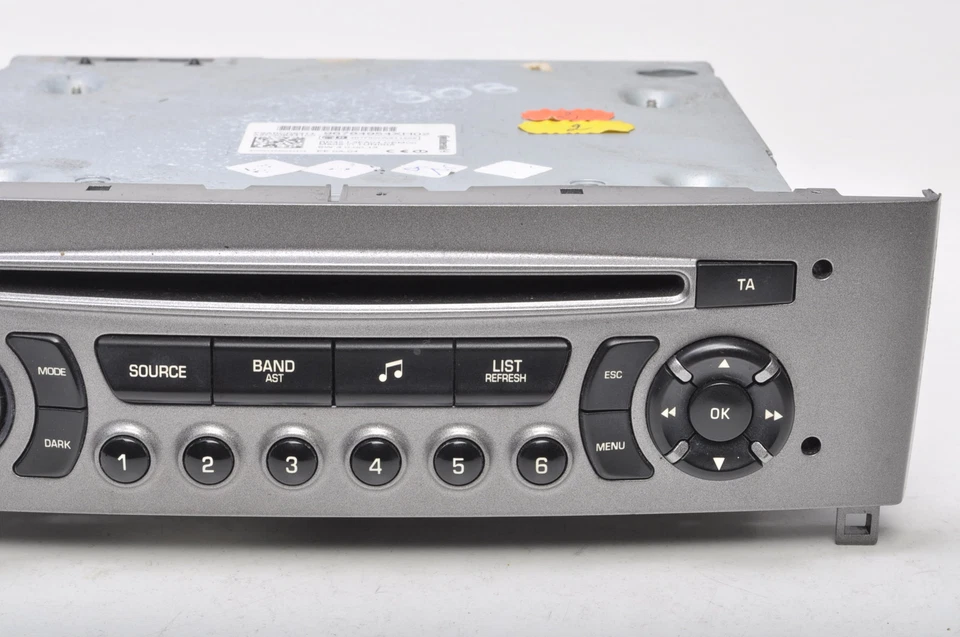 Peugeot 308 I 1.4 16V 98PS Radio Autoradio 96784954XH - Immagine 3 di 4