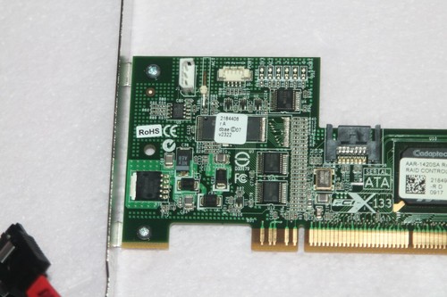 ADAPTEC .. Carte contrôleur RAID SATA II 4 Ports 3Gb/s .ref: AAR-1420SA - Photo 3/5