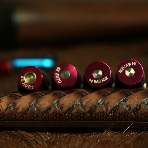 Tourbon Leather Revolver/Rifle Ammo Belt Slide Bullet Holder - Picture 15 of 23