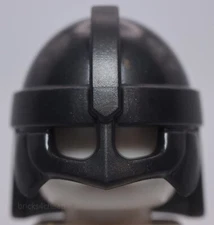 Lego Castle Pearl Dark Gray Minifig Headgear Helmet Cheek Guard Neck Protector