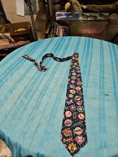 Ralph Marlin Men's Necktie Tie BASEBALL Teams 100 Polyester 57" L 3.5" W