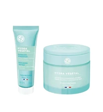 Yves Rocher Hydra Vegetal Intensive Moisturizing 100 hours Cream SOS Mask Set