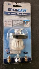 PF WATERWORKS PF0910 - CH DRAINEASY UNIVERSAL TUB STOPPER/STRAINER CHROME