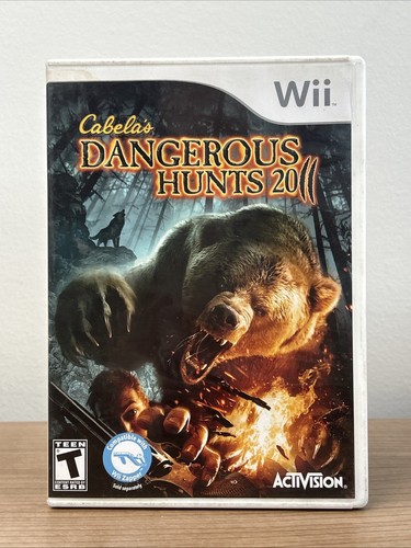 Cabela's Dangerous Hunt 2011 Wii (ActiVision Wii) COMPLETE CIB