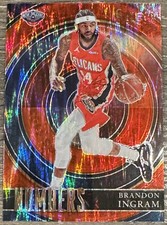 2020-21 Panini Select Basketball - Brandon Ingram Numbers Red Shimmer #38
