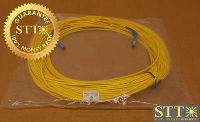 695-7770-035 ALCATEL RISER FIBER CABLE SM RIGHT ANGLE SC/SC 35 METERS NEW 