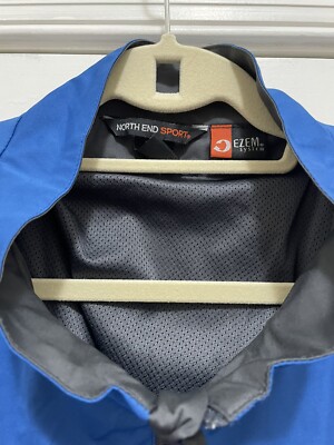 North End Sport Men's Jacket Coat Ezem System Black & Blue
