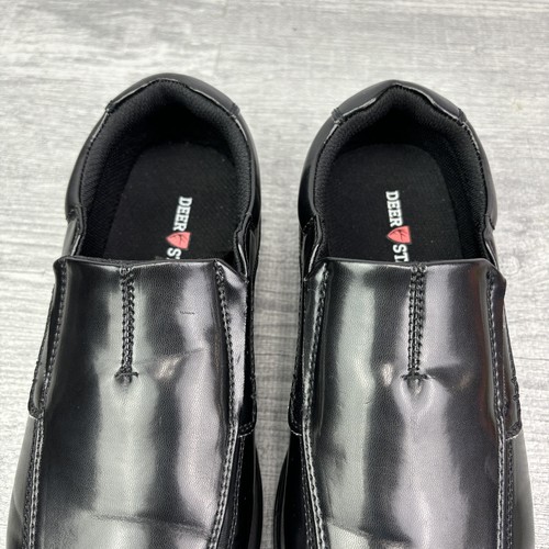DEER STAGS Wise Boys Dress Shoes Black Slip-on Boys Size 7M - Picture 16 of 17
