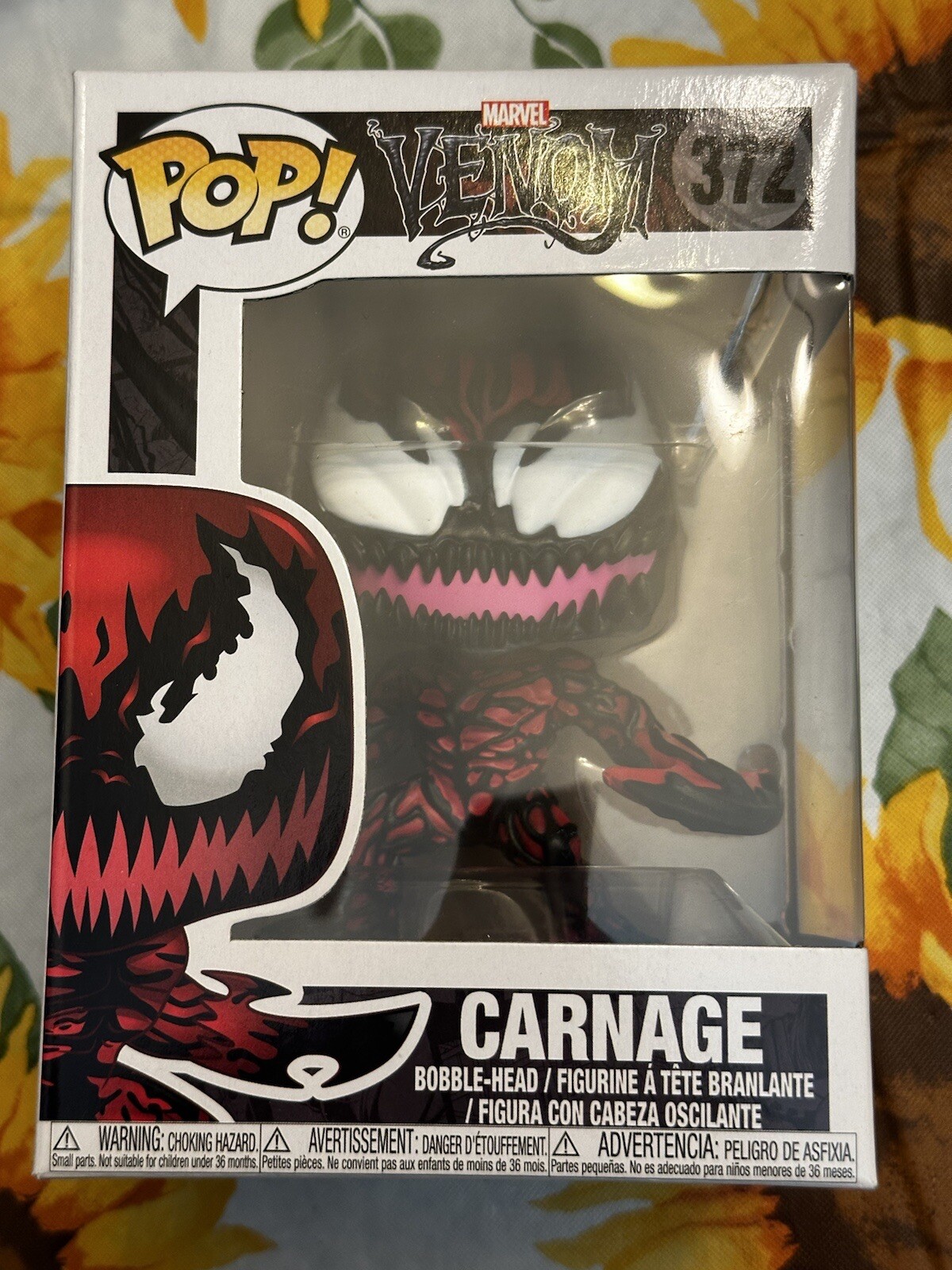 Sale Funko Pop! Vinyl: Marvel - Carnage (W/ Axe) #372