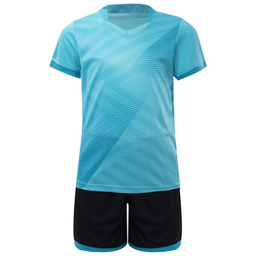 Kids Boys Outfits Football Sports Set Suit Uniform Ping Pong T-shirt Jersey - Picture 38 of 53