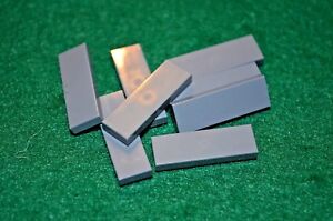 Lego 4 Blue 1x3 Finishing tile NEW